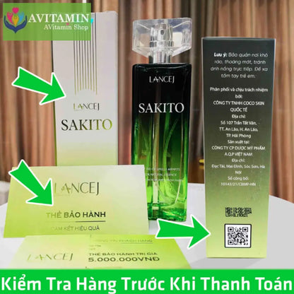 Chai Xịt Sakito Khử Mùi Hôi Nách Chính Hãng