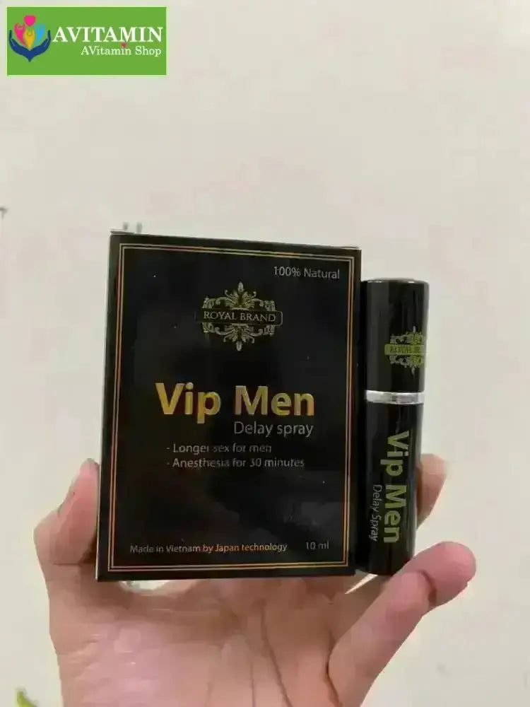 Chai xịt thảo dược VIP MEN – hỗ trợ xuất tinh sớm, kéo dài thời gian quan hệ - AVITAMINSHOP.COM