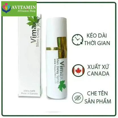Chai xịt Vimax Men Delay Spray 15ml chính hãng - AVITAMINSHOP.COM