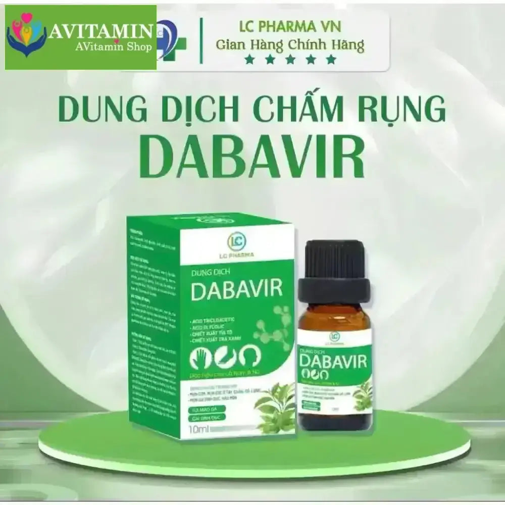 (che tên) Dung Dịch chấm rụng DABAVIR - AVITAMINSHOP.COM