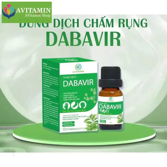 (Che Tên) Dung dịch chấm rụng hạt ngọc, sùi MG TCA DABAVIR hỗ trợ cải thiện nốt mụn liti, gai SG - AVITAMINSHOP.COM