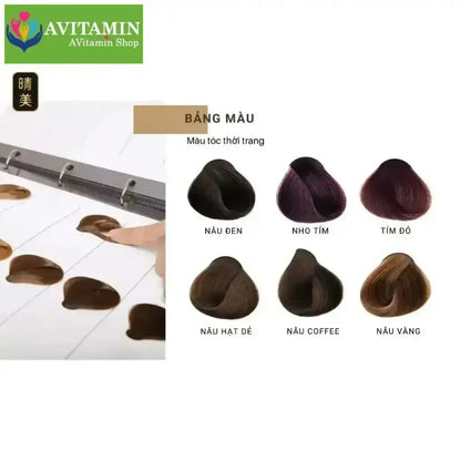 [CHÍNH HÃNG] Dầu Gội Phủ Bạc Thảo Dược Komi Nhật Bản, Phủ Hoàn Toàn Tóc Bạc, Lên Màu Ngay Từ Lần Gội Đầu Tiên - AVITAMINSHOP.COM