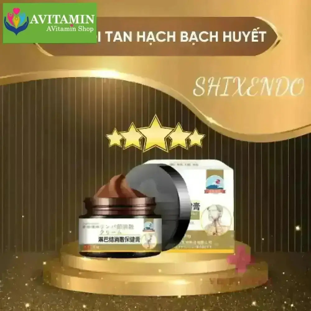 {CHÍNH HÃNG} - Kem Tan Hạch Cổ Truyền Nhật Bản, Teo U Hạch, Kem Mỡ Tiêu Tan Hạch Bạch Huyết Shixendo CAO CẤP - AVITAMINSHOP.COM