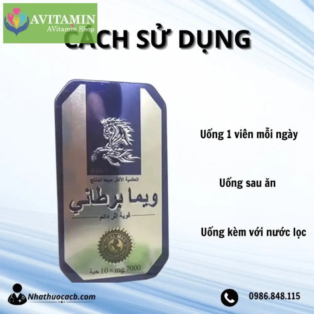 Cường Dương Ngựa Thái Tăng Cường Sinh Lực Phái Mạnh