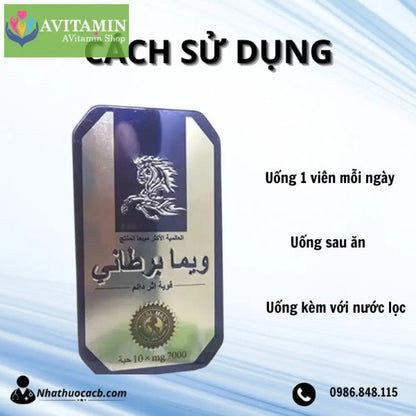 Cường Dương Ngựa Thái Tăng Cường Sinh Lực Phái Mạnh