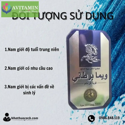Cường Dương Ngựa Thái Tăng Cường Sinh Lực Phái Mạnh