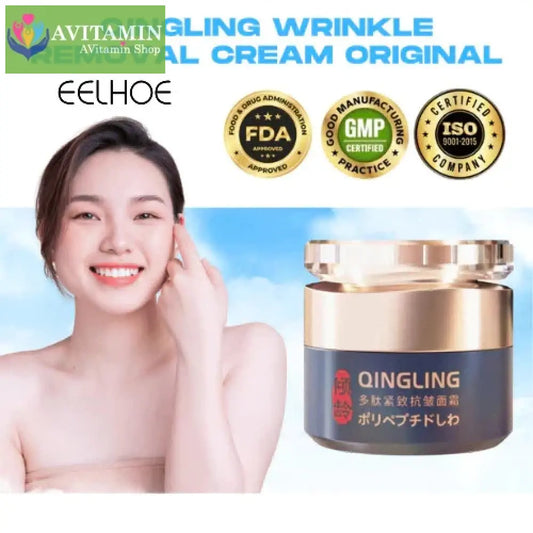 [Đảm bảo chính hãng] Kem loại bỏ nếp nhăn Qingling Chống lão hóa Hydrating Firming EELHOE Dưỡng ẩm