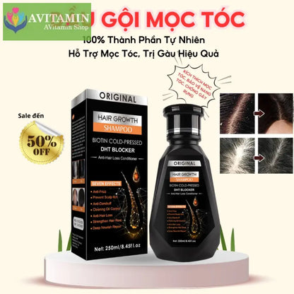 Dầu Gội Mọc Tóc Giảm Gàu Dầu Gội Thảo Dược Kích Thích Mọc Tóc Nấm Ngứa Bảo Vê Nang Tóc Chắc Khỏe.