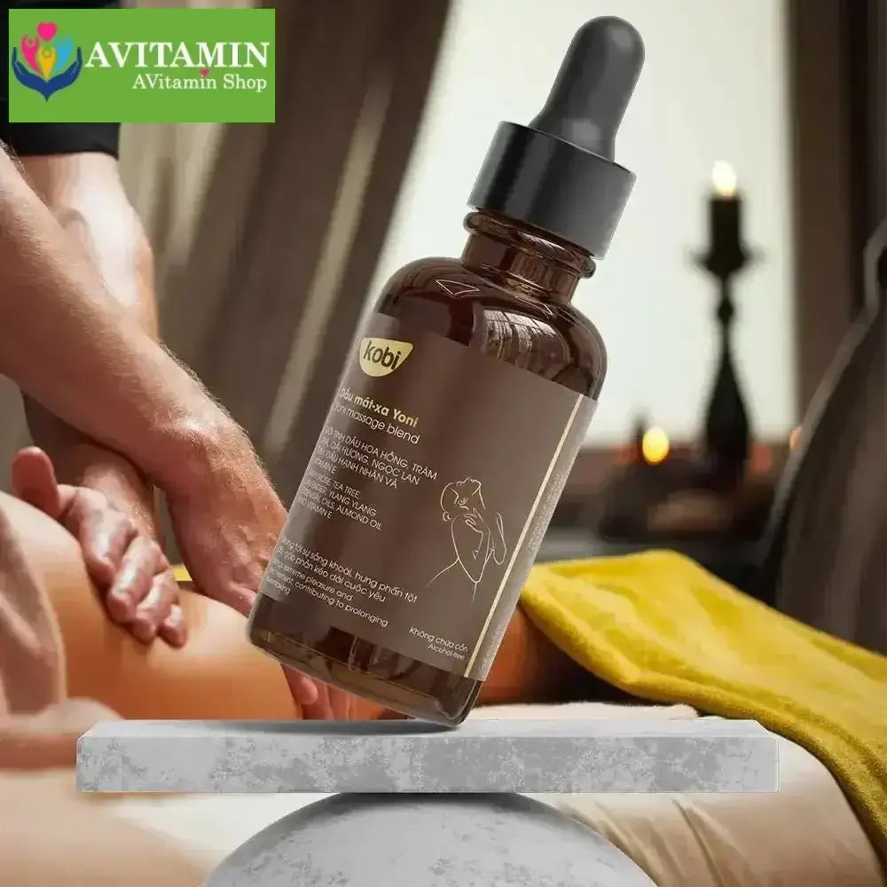 Dầu massage yoni body Kobi giúp cải thiện cảm xúc kéo dài cuộc yêu - 100ml - AVITAMINSHOP.COM