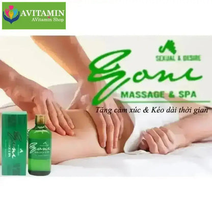 Dầu Massage Yoni Toàn Thân Cho Nam Nữ Bôi trơn & Cải thiện cảm xúc Vợ Chồng - Tăng cảm giác được yêu thương - Oil - AVITAMINSHOP.COM