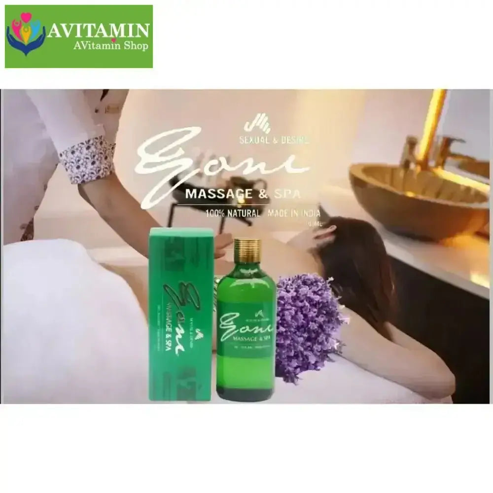 Dầu Massage Yoni Toàn Thân Cho Nam Nữ Bôi trơn & Cải thiện cảm xúc Vợ Chồng - Tăng cảm giác được yêu thương - Oil - AVITAMINSHOP.COM