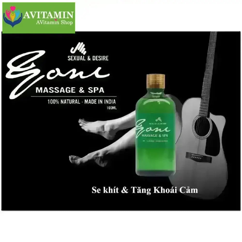 Dầu Massage Yoni Toàn Thân Cho Nam Nữ Bôi trơn & Cải thiện cảm xúc Vợ Chồng - Tăng cảm giác được yêu thương - Oil - AVITAMINSHOP.COM