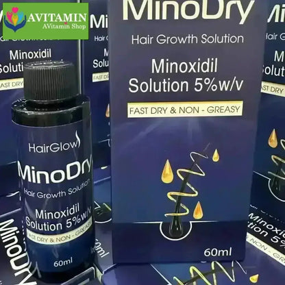 Dung dịch mọc tóc MinoDry Minoxidil 5% (DẠNG LỎNG) - AVITAMINSHOP.COM