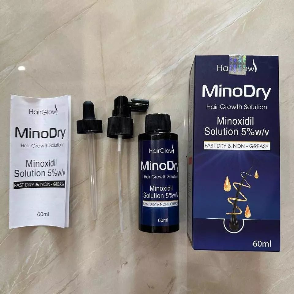 Dung dịch mọc tóc MinoDry Minoxidil 5% (DẠNG LỎNG) - AVITAMINSHOP.COM
