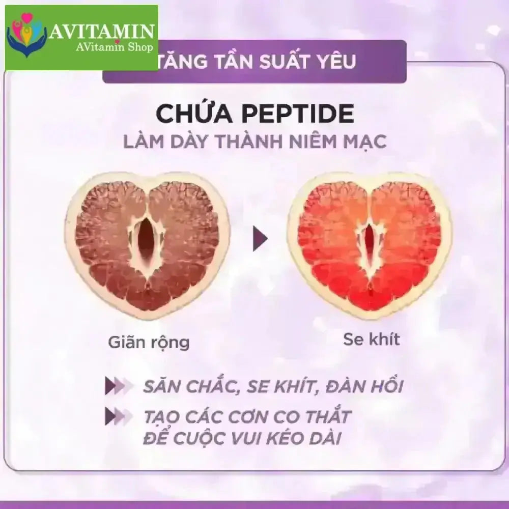 Femivita Gel Venus Y Passion - Tăng cảm hứng ân ái, hỗ trợ giảm khô hạn, đau rát Dưỡng ẩm [CHE TÊN] - AVITAMINSHOP.COM