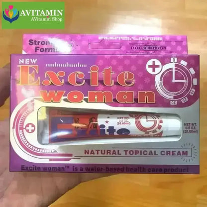 Gel Bôi Trơn Tăng Khoái Cảm Cho Nữ Excite Women 20ml Cao Cấp - Dùng Cho Nữ Giảm Ham Muốn - AVITAMINSHOP.COM