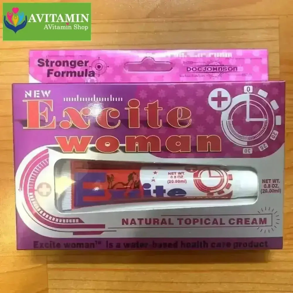 Gel Bôi Trơn Tăng Khoái Cảm Cho Nữ Excite Women 20ml Cao Cấp - Dùng Cho Nữ Giảm Ham Muốn - AVITAMINSHOP.COM