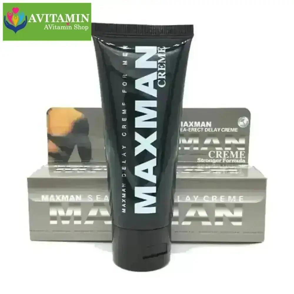 Gel MaxMan kéo dài thời gian quan hệ, tăng kích thước, Tuýp 60g - AVITAMINSHOP.COM