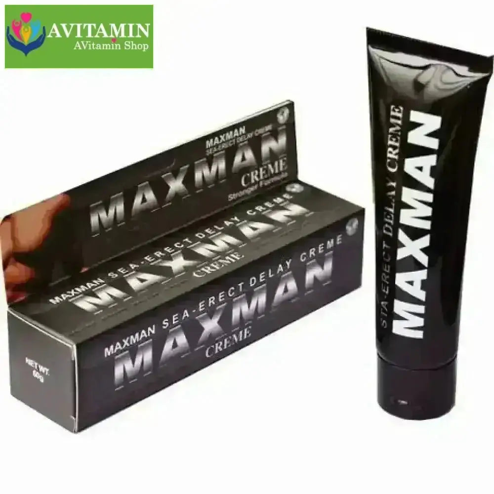 Gel MaxMan kéo dài thời gian quan hệ, tăng kích thước, Tuýp 60g - AVITAMINSHOP.COM