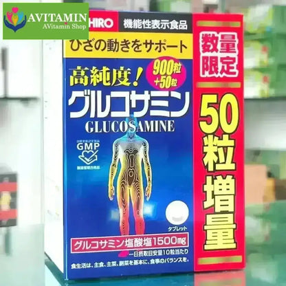 Glucosamine Orihiro, Hỗ trợ bảo vệ khớp, giúp khớp vận động linh hoạt - AVITAMINSHOP.COM