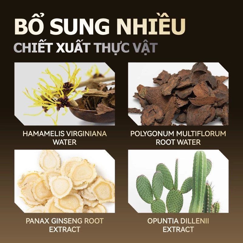 Greenvibes Xịt tinh chất mọc tóc thúc đẩy tóc đen mọc dài hỗ trợ chuyển tóc bạc thành tóc đen - AVITAMINSHOP.COM