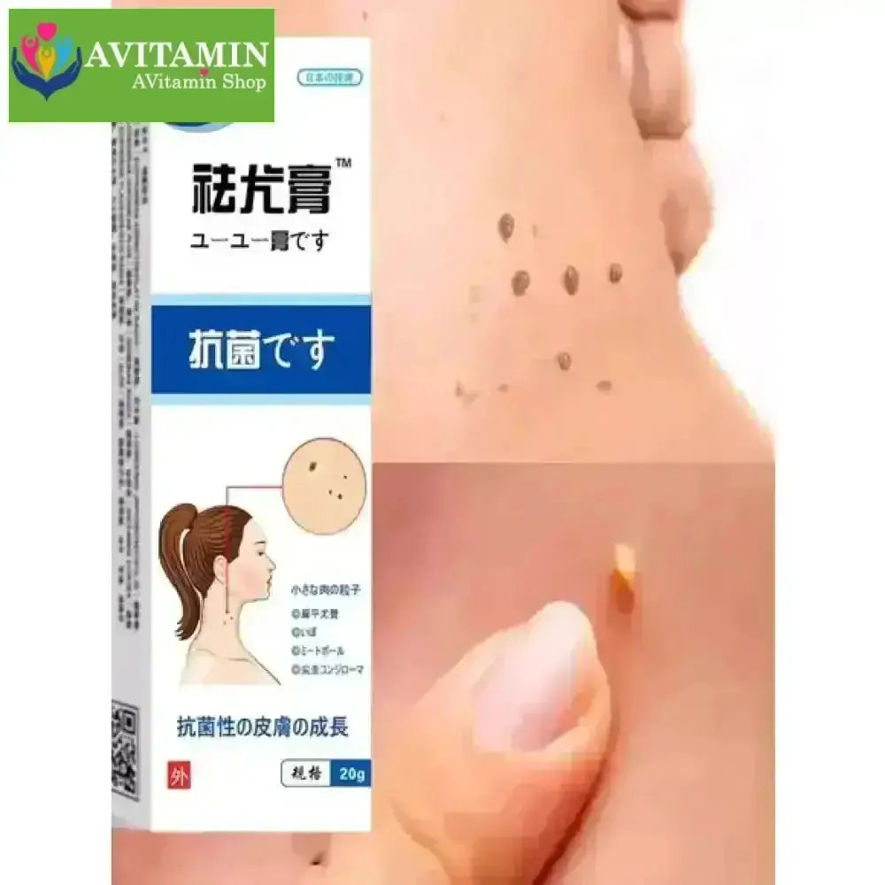 Kem bôi loại bỏ mụn thịt nhỏ trên cổ, da thừa, mụn cóc dạng sợi, mụn phẳng, mụn nhỏ ở vùng nách Nguyên liệu Nhật Bản - AVITAMINSHOP.COM