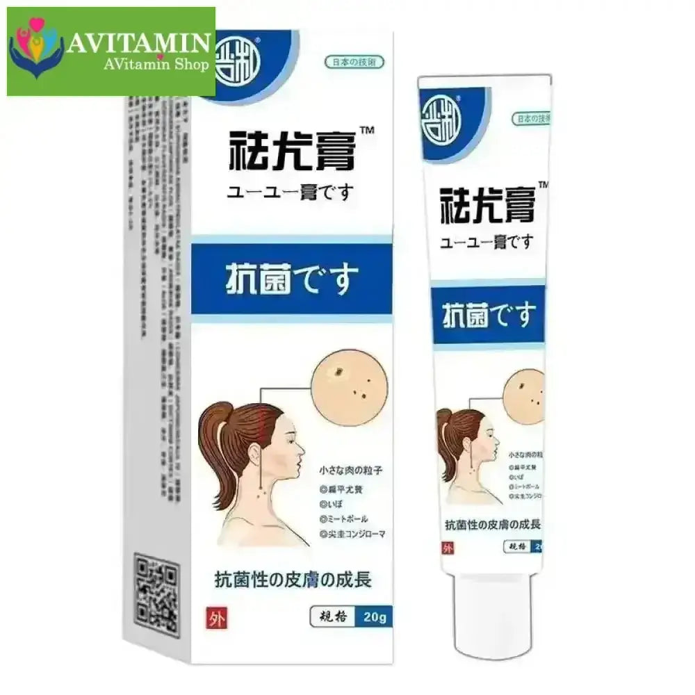 Kem bôi loại bỏ mụn thịt nhỏ trên cổ, da thừa, mụn cóc dạng sợi, mụn phẳng, mụn nhỏ ở vùng nách Nguyên liệu Nhật Bản - AVITAMINSHOP.COM