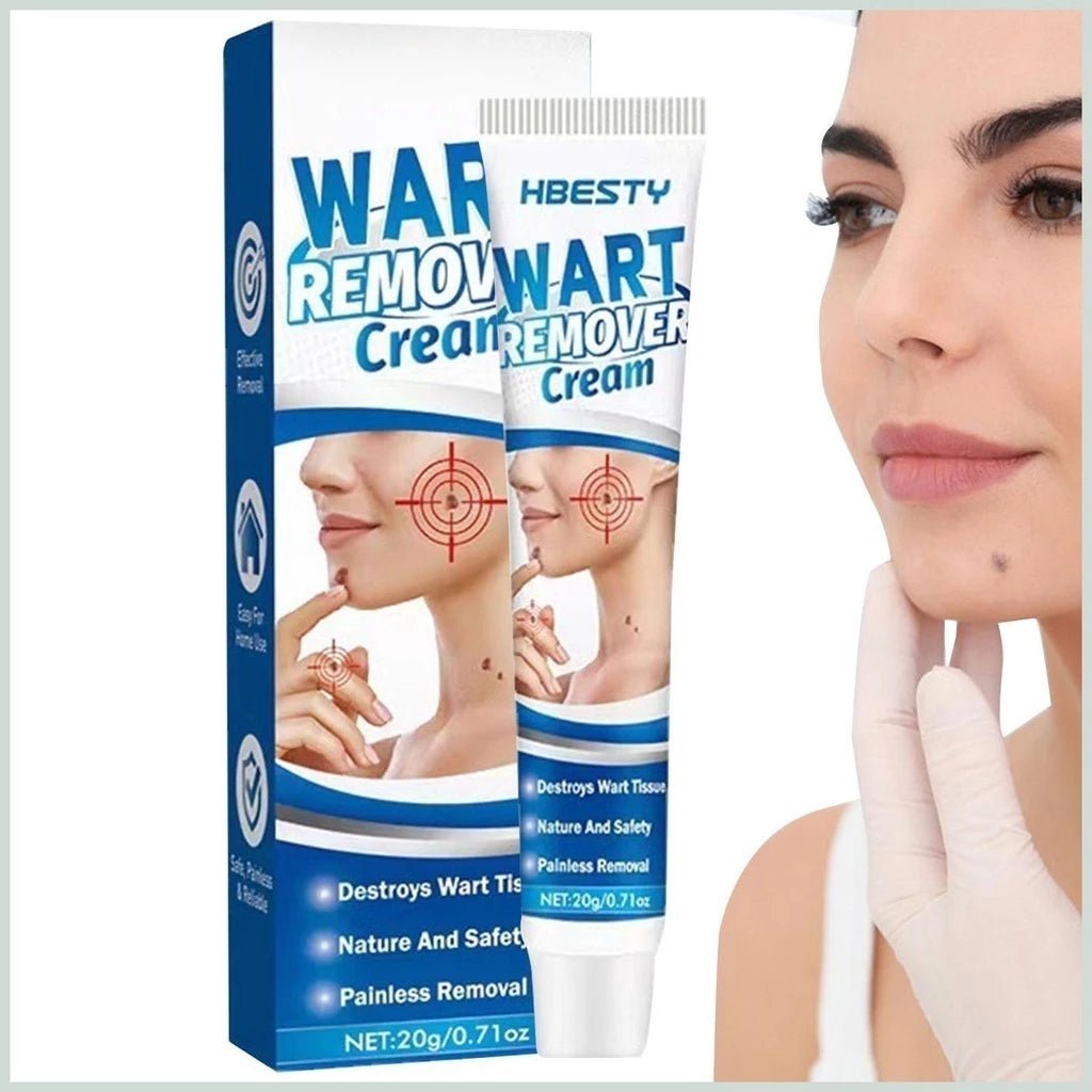 Kem Bôi Mụn Thịt Dư HBESTY WART REMOVER CREAM - Kem HBESTY Rụng Cồi Mụn, Rụng Mụn Thịt Dư, Không Đau Ngứa - AVITAMINSHOP.COM