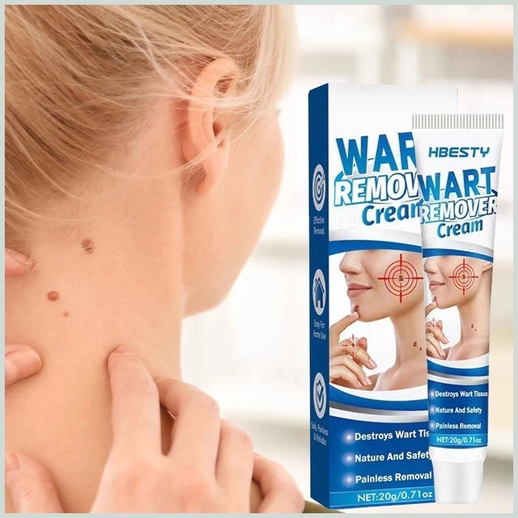 Kem Bôi Mụn Thịt Dư HBESTY WART REMOVER CREAM - Kem HBESTY Rụng Cồi Mụn, Rụng Mụn Thịt Dư, Không Đau Ngứa - AVITAMINSHOP.COM