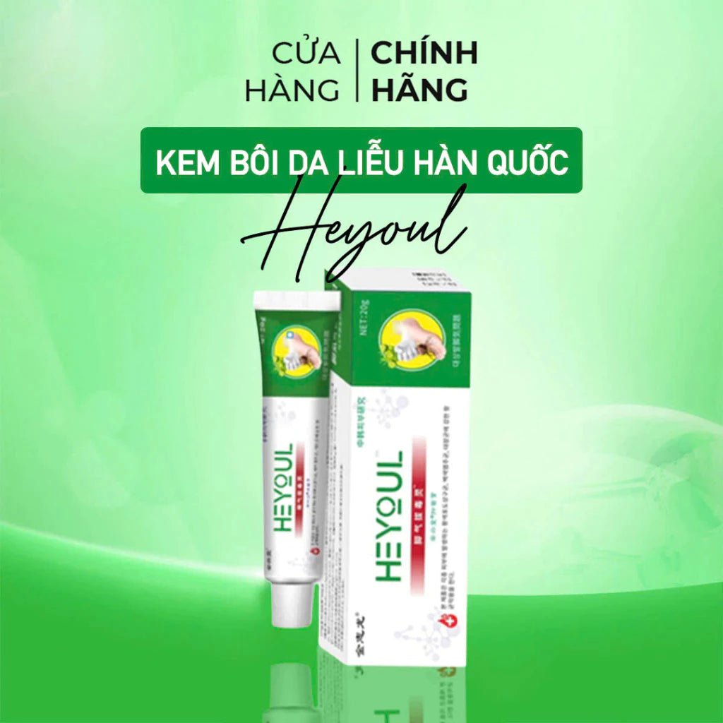 Kem bôi ngoài da HEYOUL Hàn Quốc á sừng, chàm, tổ đỉa, nấm hắc lào, viêm da cơ địa trọng lượng 20gr - AVITAMINSHOP.COM