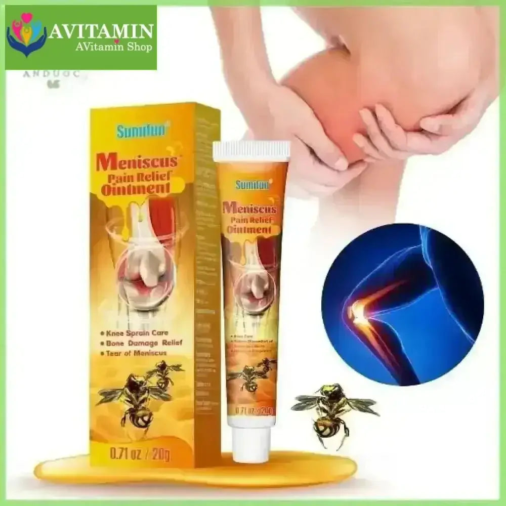 Kem Bôi Nọc Ong Hỗ Trợ Giảm Đau Nhức Xương Khớp Meniscus Pain Relief Ointment - AVITAMINSHOP.COM