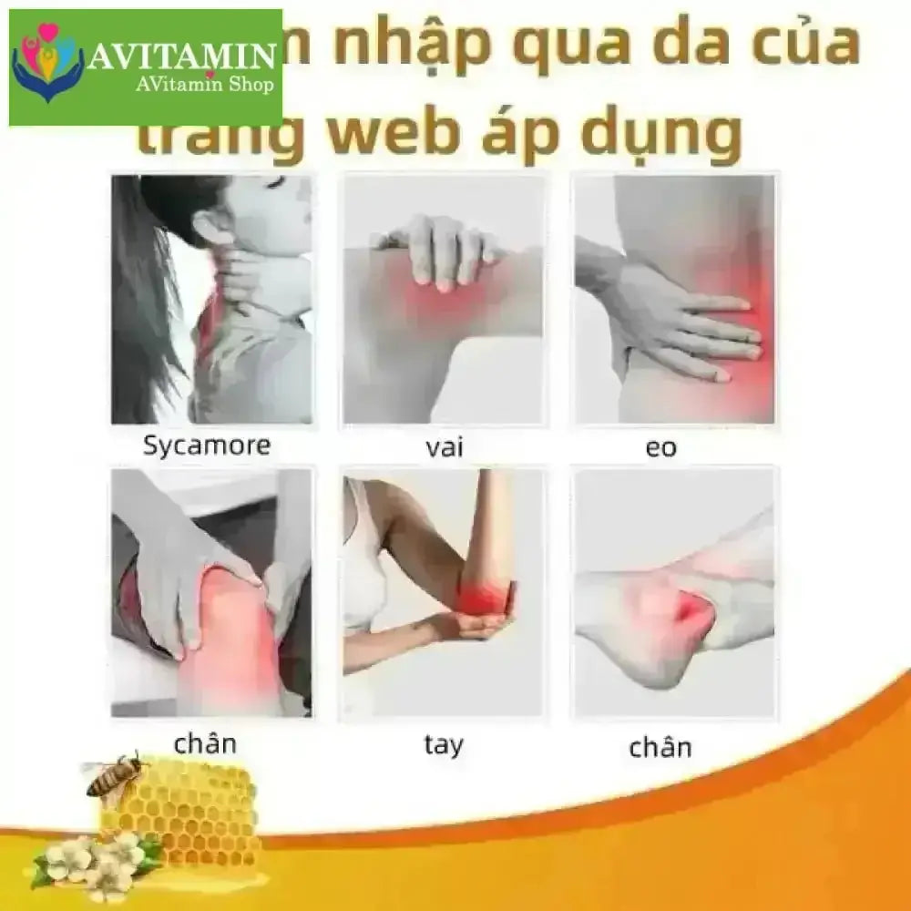 Kem Bôi Nọc Ong Hỗ Trợ Giảm Đau Nhức Xương Khớp Meniscus Pain Relief Ointment - AVITAMINSHOP.COM