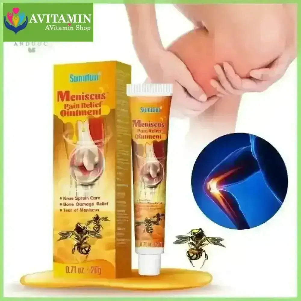 Kem Bôi Nọc Ong Hỗ Trợ Giảm Đau Nhức Xương Khớp Meniscus Pain Relief Ointment - AVITAMINSHOP.COM
