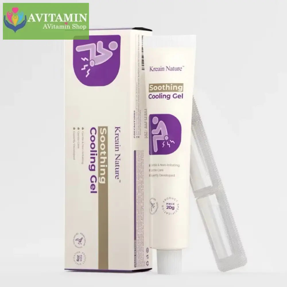 Kem Bôi Trĩ Kreain Nature Chiết Xuất Nghệ Và Thảo Mộc Hỗ Trợ Giảm Khó Chịu Chăm Sóc Da Dịu Nhẹ 20g