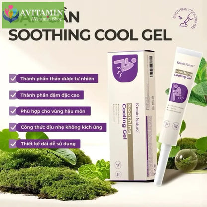 Kem Bôi Trĩ Kreain Nature Chiết Xuất Nghệ Và Thảo Mộc Hỗ Trợ Giảm Khó Chịu Chăm Sóc Da Dịu Nhẹ 20g