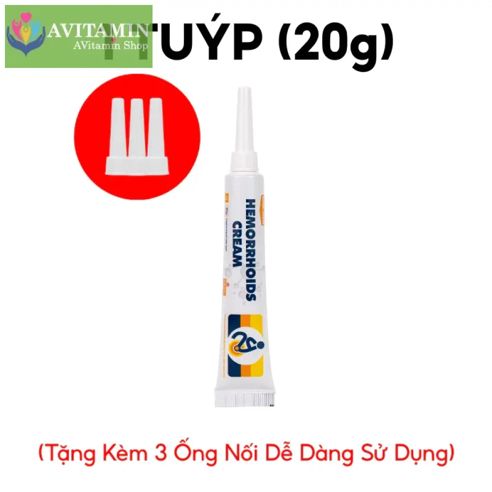 Kem Bôi Trĩ Nội Ngoại Hỗn Hợp CHA-REN Hàng Xuất Khẩu Châu Âu (EU) Giúp Co Trĩ Giảm Đau Rát Hậu Môn