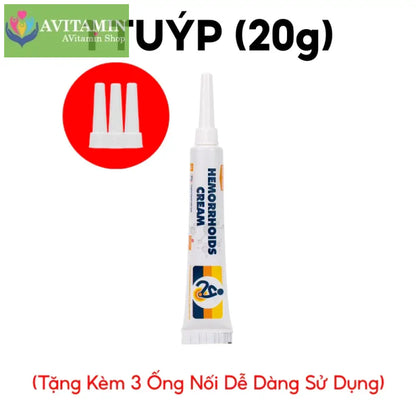 Kem Bôi Trĩ Nội Ngoại Hỗn Hợp CHA-REN Hàng Xuất Khẩu Châu Âu (EU) Giúp Co Trĩ Giảm Đau Rát Hậu Môn