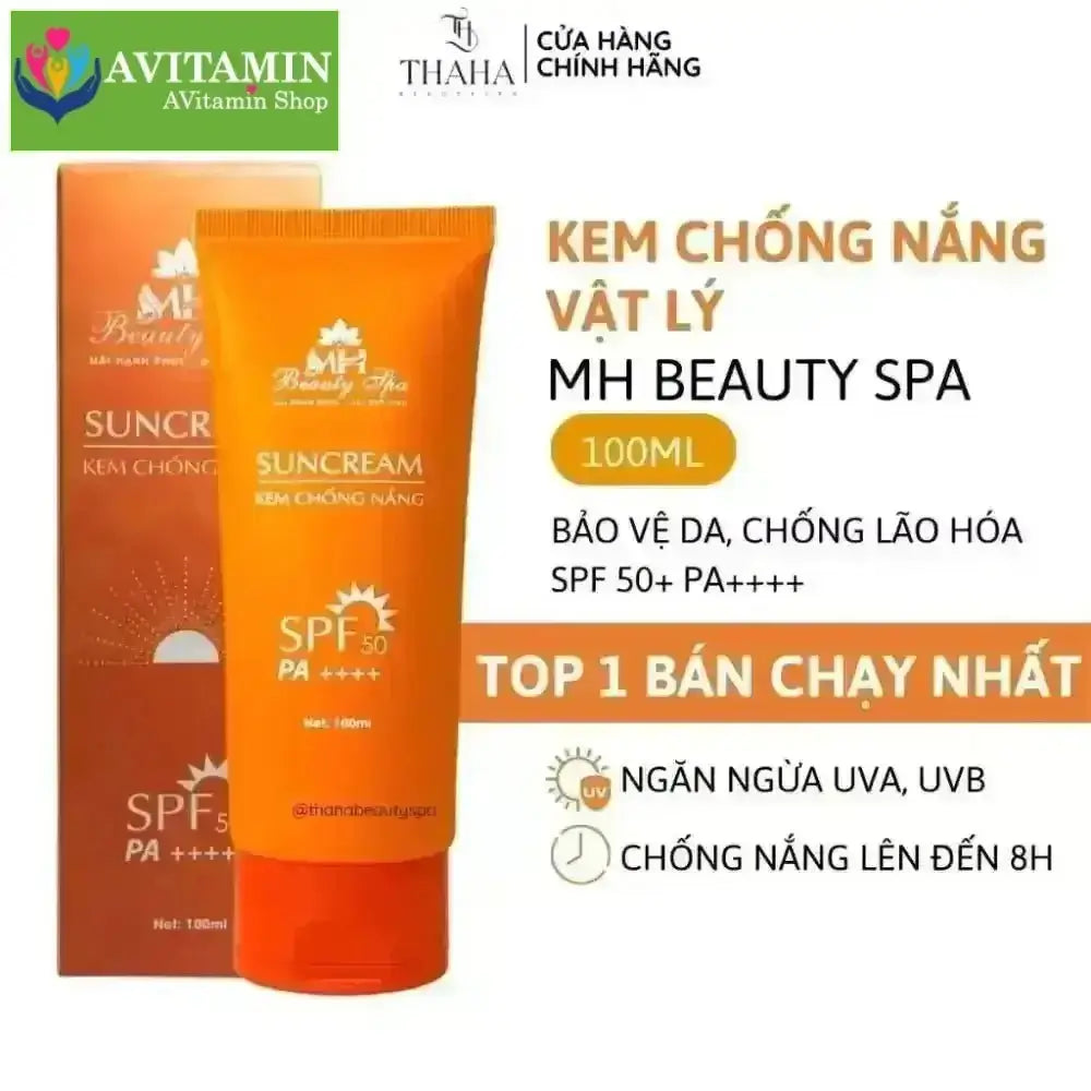 Kem chống nắng dưỡng da SUNCREAM – Kem chống nắng vật lý & hóa học, kiềm dầu, ngăn ngừa sạm nám, dưỡng ẩm & làm dịu da - AVITAMINSHOP.COM