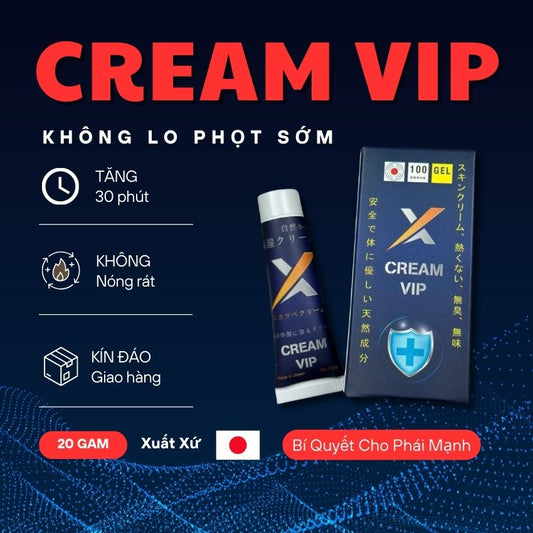 Kem Cream Vip Nhật Bản Chính Hãng – Hỗ Trợ Nam Giới Lâu Ra - AVITAMINSHOP.COM