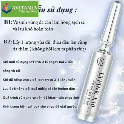 Kem Hồng Nhũ Hoa Lypinkk - Dưỡng hồng ti và bikini Nữ Dưỡng Body - AVITAMINSHOP.COM
