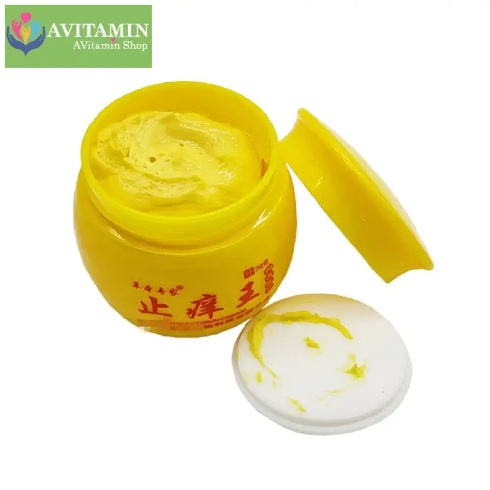 Kem hũ nấm móng nước ăn tay chân hắc lào á sừng nấm móng tay chân hũ vàng 20gr