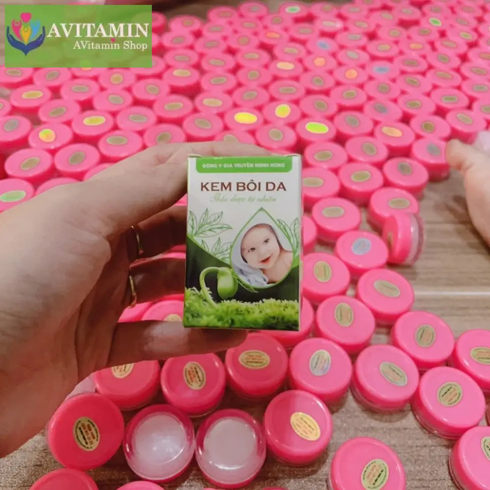 Kem Mỡ Minh Hùng Loại Bỏ Chàm Sữa Hăm Tả Cho Bé