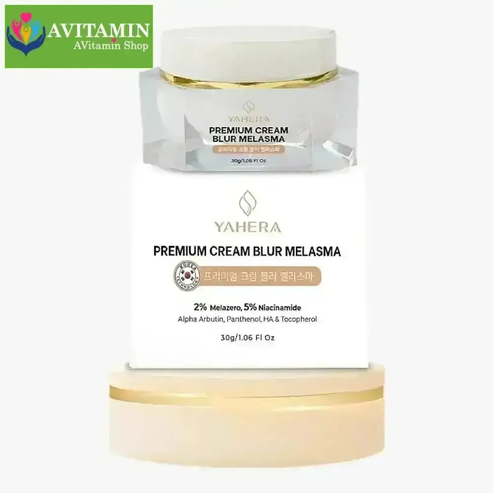 Kem mờ nám tàn nhang YAHERA Premium Cream Blur Melasma mờ nám tàn nhang chống lão hoá dưỡng ẩm 30g - AVITAMINSHOP.COM