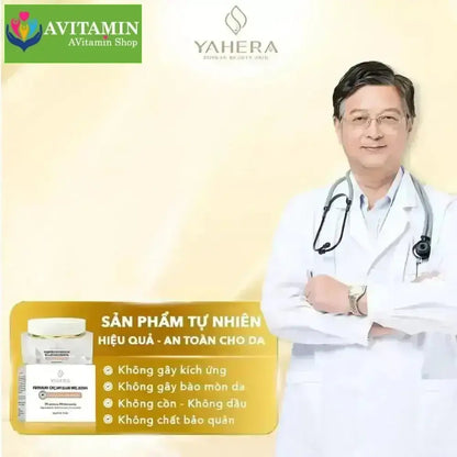 Kem mờ nám tàn nhang YAHERA Premium Cream Blur Melasma mờ nám tàn nhang chống lão hoá dưỡng ẩm 30g - AVITAMINSHOP.COM