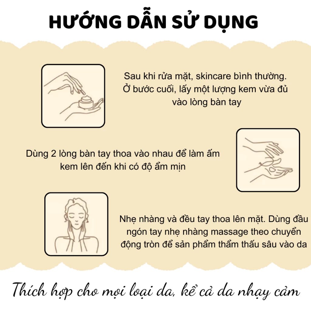 Kem Nám Tàn Nhang Nhân Sâm CNXUER Hộp 60g Kem Mờ Thâm Nám Tàn Nhang Dưỡng Ẩm Sáng Da Ngừa Lão Hóa - AVITAMINSHOP.COM