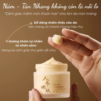 Kem Nám Tàn Nhang Nhân Sâm CNXUER Hộp 60g Kem Mờ Thâm Nám Tàn Nhang Dưỡng Ẩm Sáng Da Ngừa Lão Hóa - AVITAMINSHOP.COM