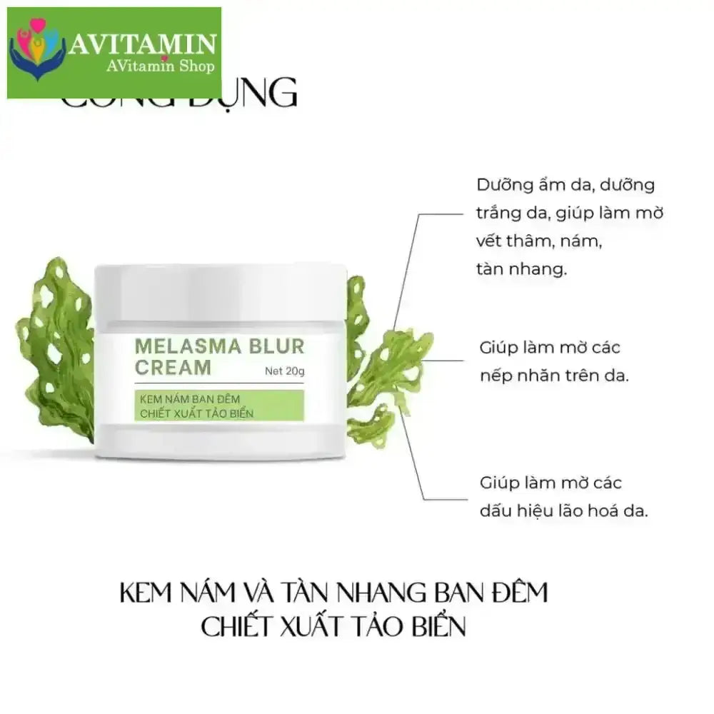 Kem nám Truesky Melasma Blur Cream chiết xuất tảo biển 20g - AVITAMINSHOP.COM