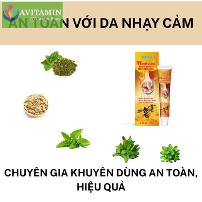 [kem ong] SUMIFUN Gel Nọc Ong Xoa Bóp Giảm Đau Lưng Mỏi Gối Đau Vai Gáy Chính Hãng 20g giảm đau nhức xương