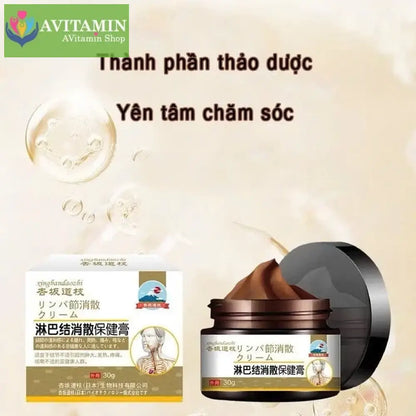 Kem Tan Hạch Bạch Huyết SHIXENDO Cổ Truyền Nhật Bản - Kem SHIXENDO Giảm U hạch U Tuyến Giáp U Lành Tính,30g