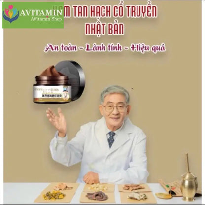 Kem tan hạch bạch huyết Shixendo dùng cho vùng cổ nách sau tai làm tan u hạch giảm sưng đỏ